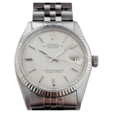 rolex oro bianco uomo|datejust 36 oro bianco.